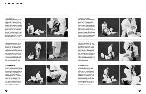 Sample pages from 'The Art of Ground Fighting'; one in a series of remarkable books that provide an in-depth look at the core concepts and techniques shared by a broad range of martial arts styles. Contains basics plus over 195 practical skills including chokes, joint locks, pins, ground kicks, sacrifice techniques, escapes, and counters from seated, reclining, and kneeling positions.