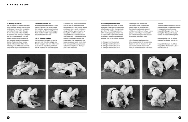 Sample pages from 'The Art of Ground Fighting'; one in a series of remarkable books that provide an in-depth look at the core concepts and techniques shared by a broad range of martial arts styles. Contains basics plus over 195 practical skills including chokes, joint locks, pins, ground kicks, sacrifice techniques, escapes, and counters from seated, reclining, and kneeling positions.