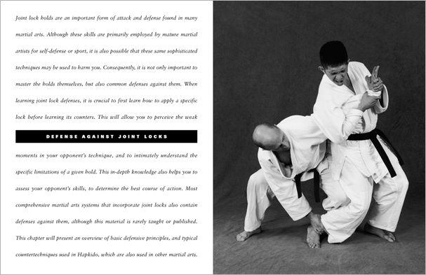 Sample pages from 'The Art of Holding'; one in a series of remarkable books that provide an in-depth look at the core concepts and techniques shared by a broad range of martial arts styles. Contains over 155 practical holds including joint locks, chokes, nerve holds, takedowns, pins, advanced combinations, and counterholds.