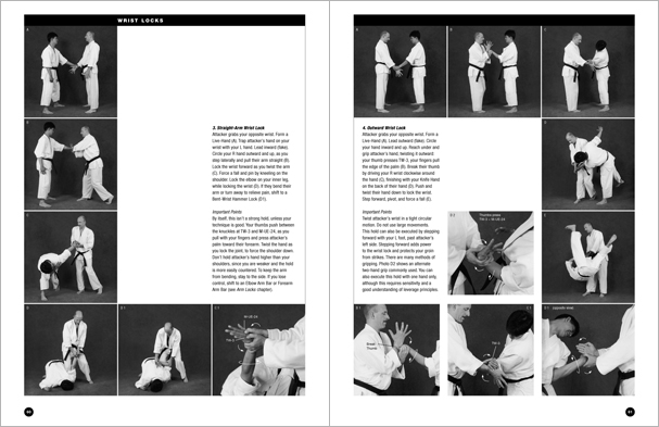 Sample pages from 'The Art of Holding'; one in a series of remarkable books that provide an in-depth look at the core concepts and techniques shared by a broad range of martial arts styles. Contains over 155 practical holds including joint locks, chokes, nerve holds, takedowns, pins, advanced combinations, and counterholds.