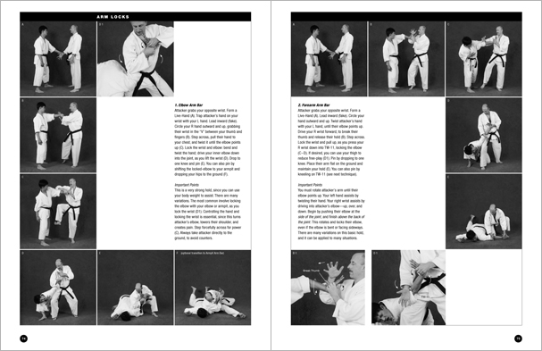 Sample pages from 'The Art of Holding'; one in a series of remarkable books that provide an in-depth look at the core concepts and techniques shared by a broad range of martial arts styles. Contains over 155 practical holds including joint locks, chokes, nerve holds, takedowns, pins, advanced combinations, and counterholds.