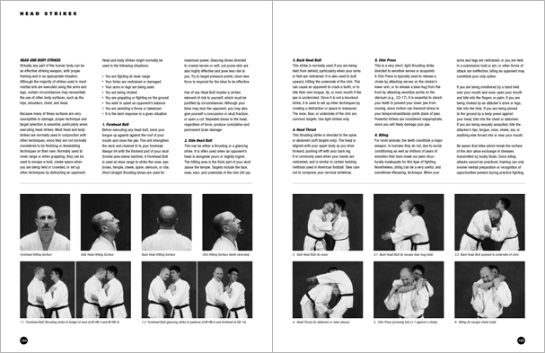 Sample pages from 'The Art of Striking'; one in a series of remarkable books that provide an in-depth look at the core concepts and techniques shared by a broad range of martial arts styles. Contains over 400 practical strikes including arm strikes, kicks, head butts, blocking and avoiding skills, combinations, and counters.