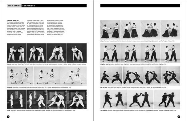 Sample pages from 'The Art of Striking'; one in a series of remarkable books that provide an in-depth look at the core concepts and techniques shared by a broad range of martial arts styles. Contains over 400 practical strikes including arm strikes, kicks, head butts, blocking and avoiding skills, combinations, and counters.