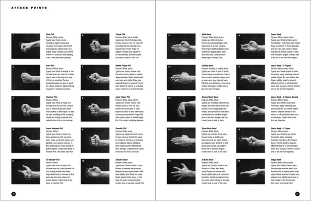 Sample pages from 'The Art of Striking'; one in a series of remarkable books that provide an in-depth look at the core concepts and techniques shared by a broad range of martial arts styles. Contains over 400 practical strikes including arm strikes, kicks, head butts, blocking and avoiding skills, combinations, and counters.