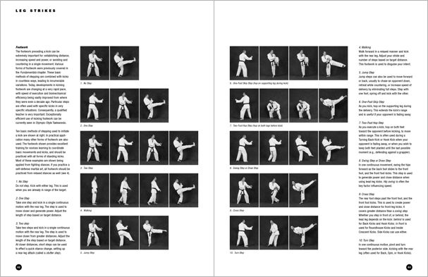 Sample pages from 'The Art of Striking'; one in a series of remarkable books that provide an in-depth look at the core concepts and techniques shared by a broad range of martial arts styles. Contains over 400 practical strikes including arm strikes, kicks, head butts, blocking and avoiding skills, combinations, and counters.