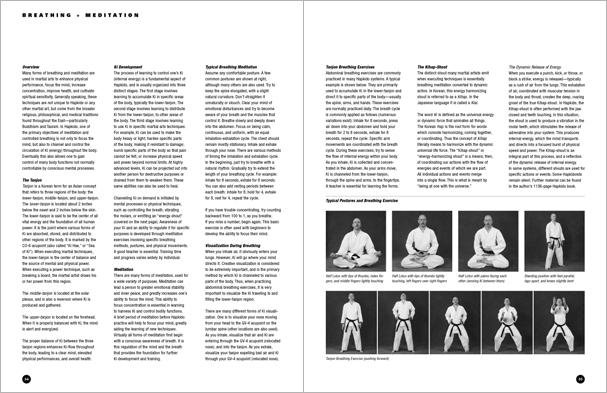 Sample pages from 'Hapkido: An Introduction to the Art of Self-Defense', the first introductory text to provide a concise overview of Hapkido in its entirety, with essential material for novices.