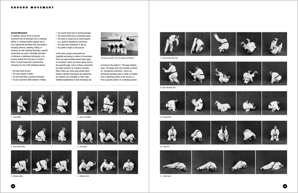 Sample pages from 'Hapkido: An Introduction to the Art of Self-Defense', the first introductory text to provide a concise overview of Hapkido in its entirety, with essential material for novices.