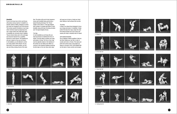 Sample pages from 'Hapkido: An Introduction to the Art of Self-Defense', the first introductory text to provide a concise overview of Hapkido in its entirety, with essential material for novices.