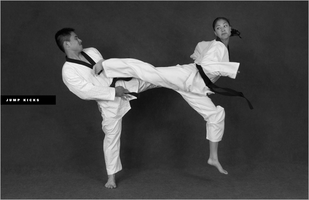 Sample pages from 'Taekwondo', the most comprehensive book ever written on the world's most popular martial art; 896 pages, 8600 photos, Traditional and Olympic-Style.