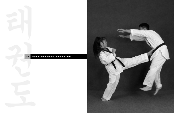 Sample pages from 'Taekwondo', the most comprehensive book ever written on the world's most popular martial art; 896 pages, 8600 photos, Traditional and Olympic-Style.