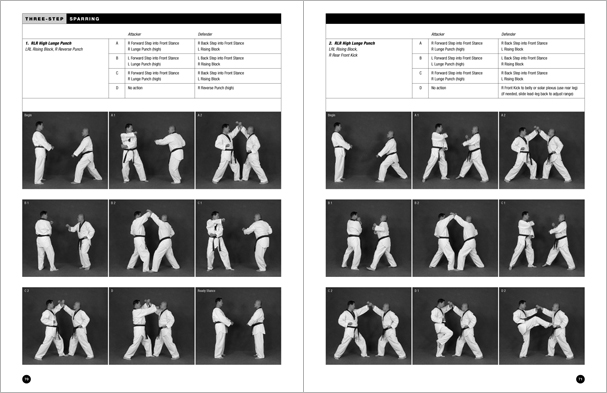 Sample pages from 'Taekwondo: The Essential Introduction', the first introductory text to provide a concise overview of Taekwondo in its entirety, with essential material for novices.