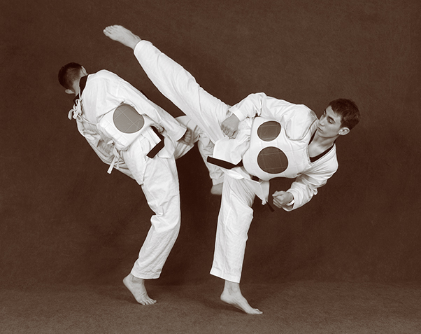 Hapkido photos of Master Marc Tedeschi performing Hapkido techniques