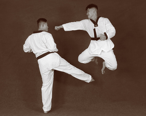 Hapkido photos of Master Marc Tedeschi performing Hapkido techniques