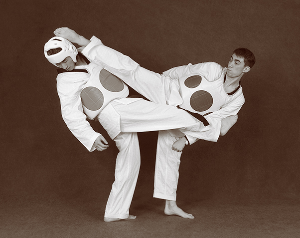 Hapkido photos of Master Marc Tedeschi performing Hapkido techniques