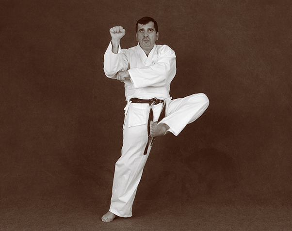 Hapkido photos of Master Marc Tedeschi performing Hapkido techniques